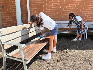 11- Oiling Benches